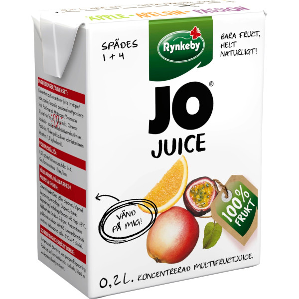 JO Juice Äpple/Apelsin/Passion Koncentrat