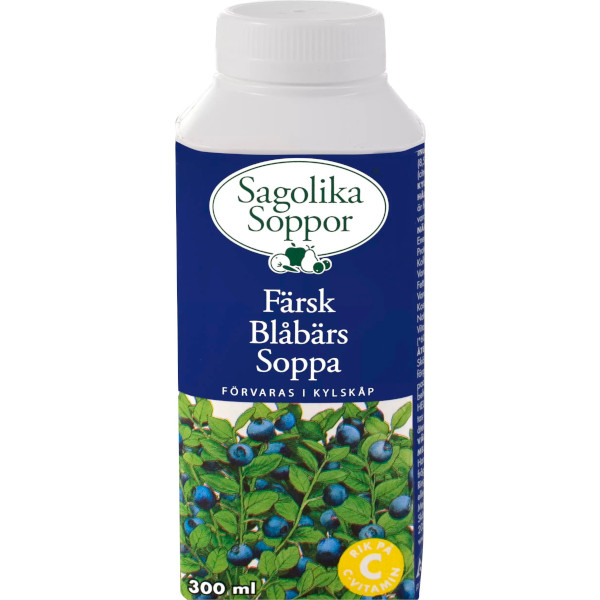 Sagolika Blåbärssoppa