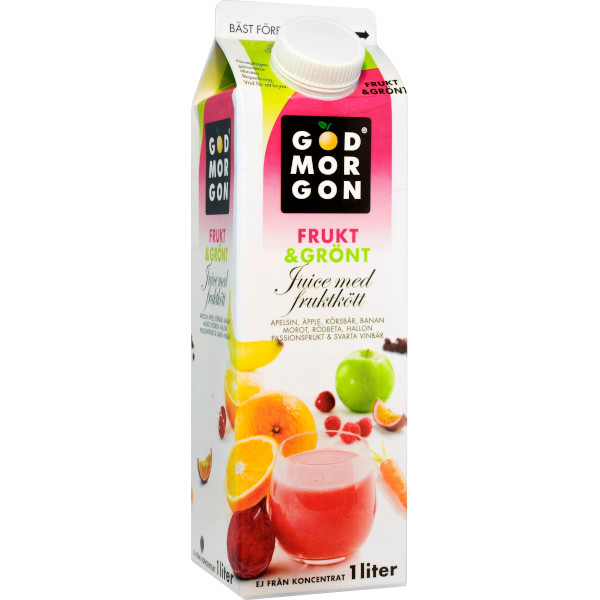 God Morgon Juice Frukt & Grönt Röd