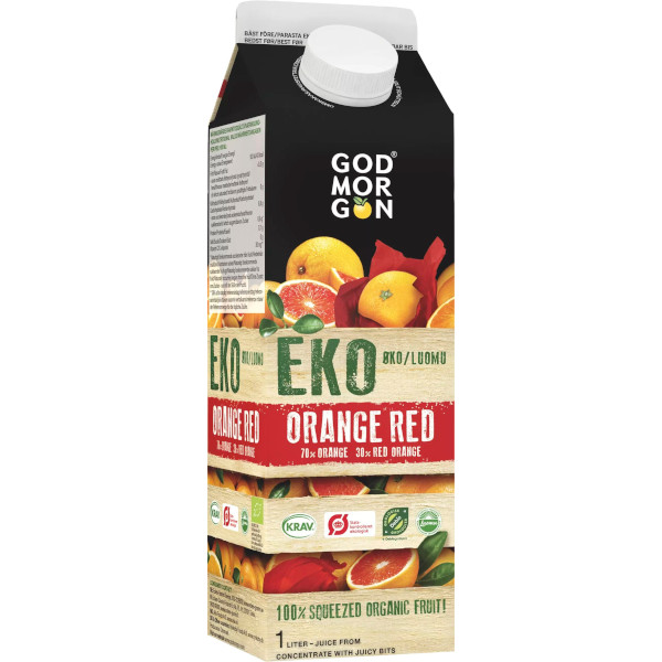 God Morgon Juice Orange Red Eko