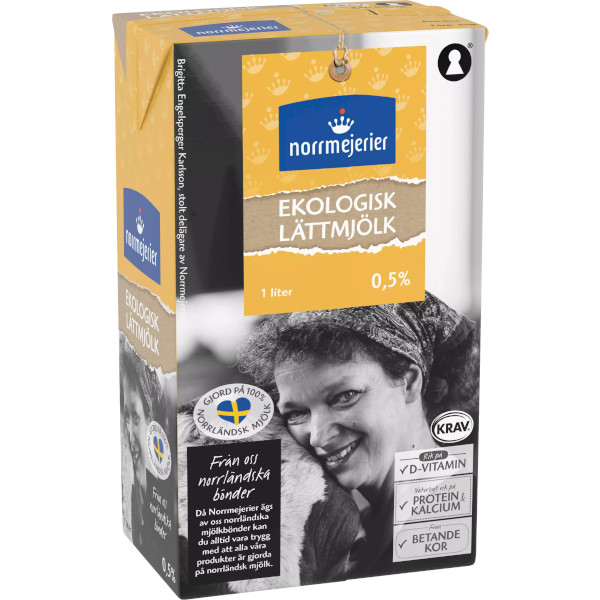 Norrmejerier Lättmjölk Ekologisk