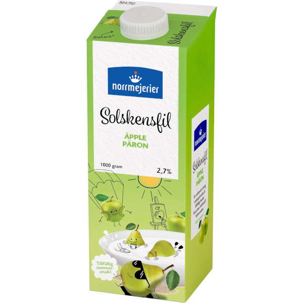 Norrmejerier Solskensfil Äpple/Päron
