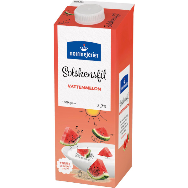 Norrmejerier Solskensfil Vattenmelon