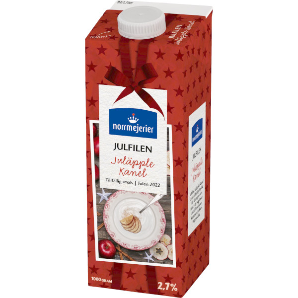 Norrmejerier Julfilen Juläpple/Kanel