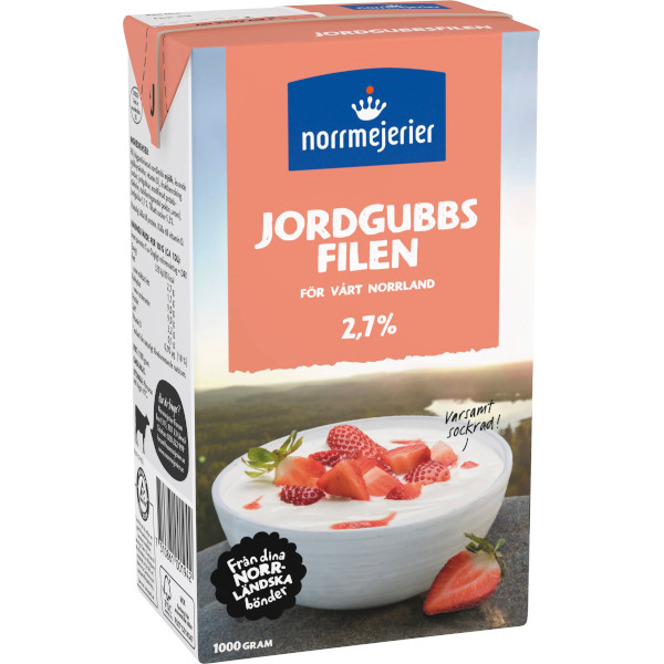 Norrmejerier Jordgubbsfilen