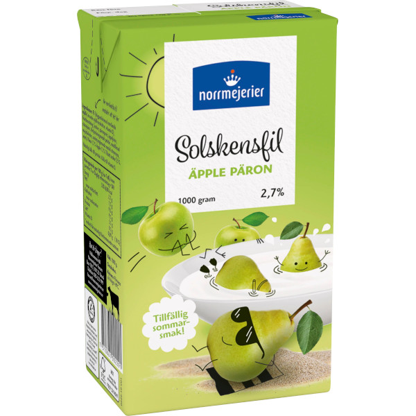 Norrmejerier Solskensfil Äpple/Päron
