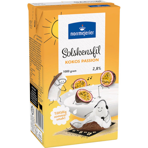 Norrmejerier Solskensfil Kokos/Passion