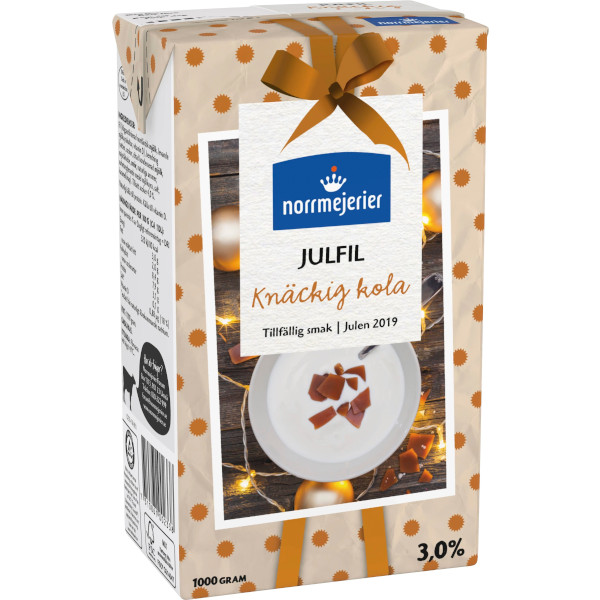 Norrmejerier Julfil Knäckig Kola