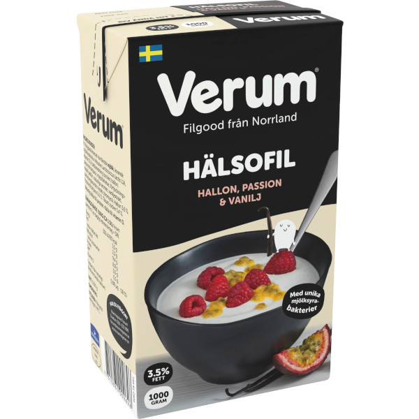 Verum Hälsofil Hallon/Passion/Vanilj