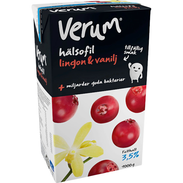 Verum Hälsofil Lingon/Vanilj