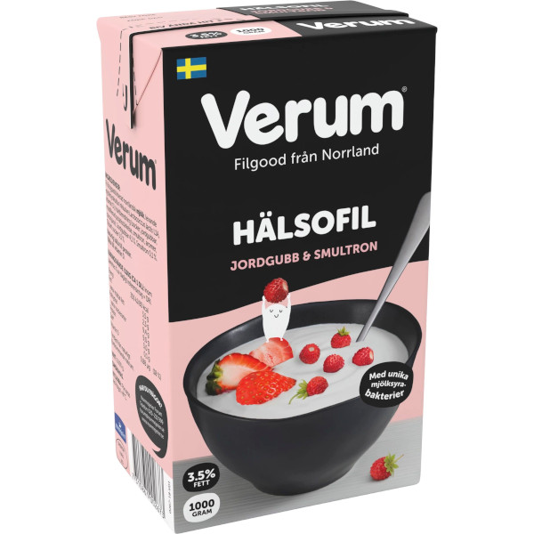 Verum Hälsofil Jordgubb/Smultron