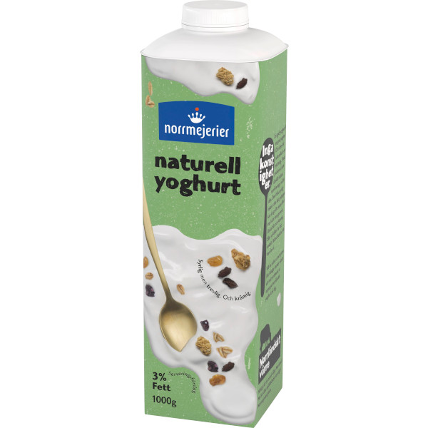 Norrmejerier Yoghurt Naturell 3%