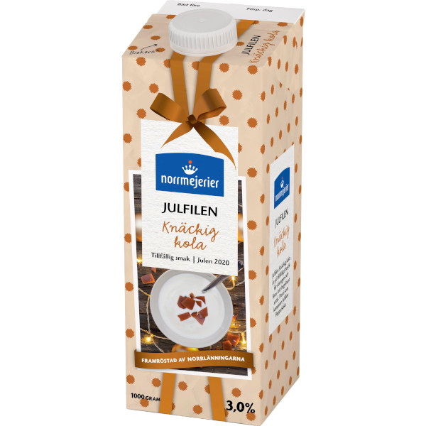 Norrmejerier Julfilen Knäckig Kola