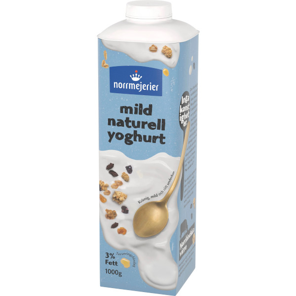 Norrmejerier Mild Yoghurt Naturell 3%