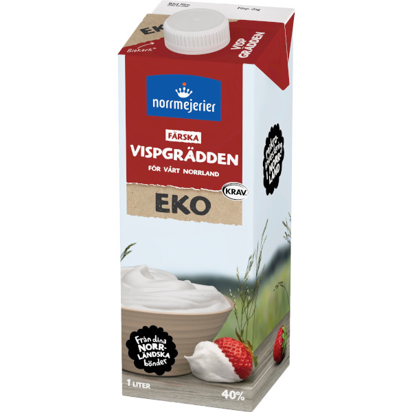 Norrmejerier Vispgrädden Eko
