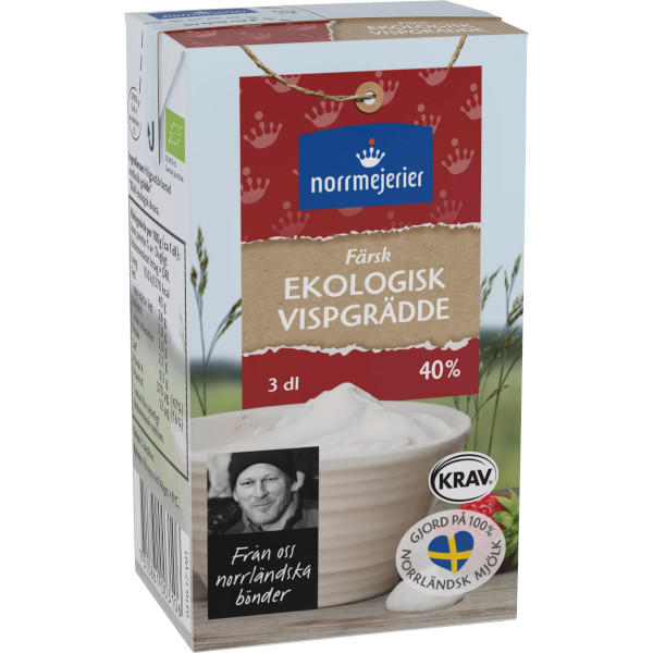 Norrmejerier Vispgrädde Ekologisk