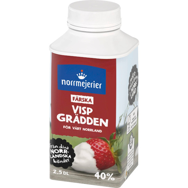 Norrmejerier Vispgrädden