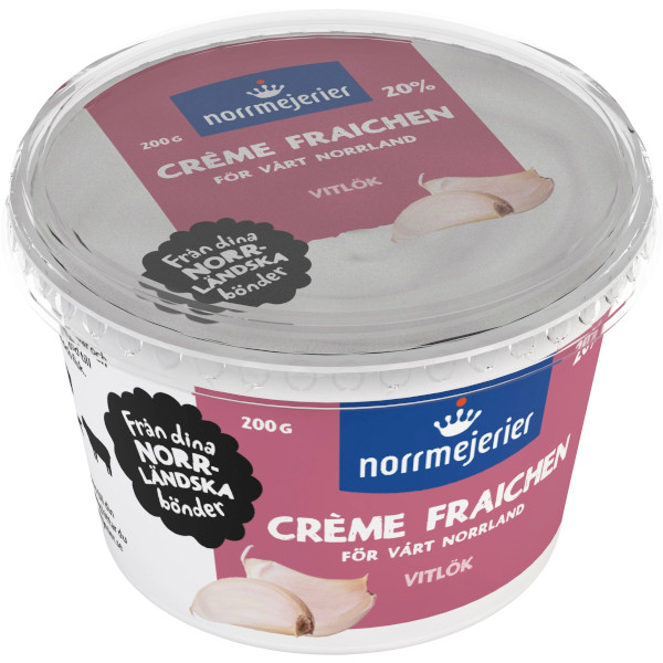 Norrmejerier Crème Fraichen Vitlök