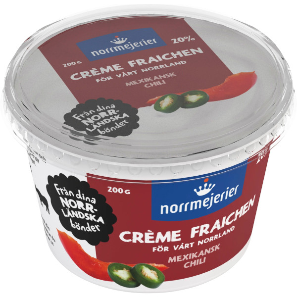Norrmejerier Crème Fraichen Mexikansk Chili