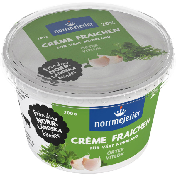 Norrmejerier Crème Fraichen Örter/Vitlök