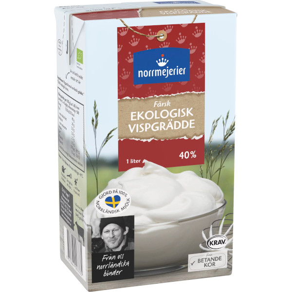 Norrmejerier Vispgrädde Ekologisk