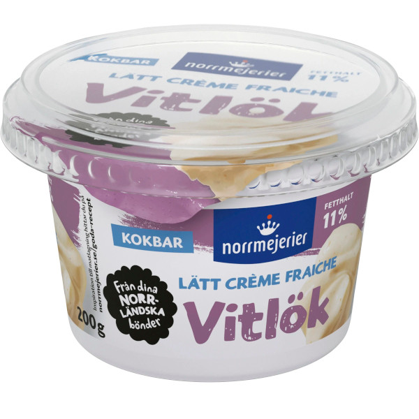 Norrmejerier Crème Fraiche Lätt Vitlök