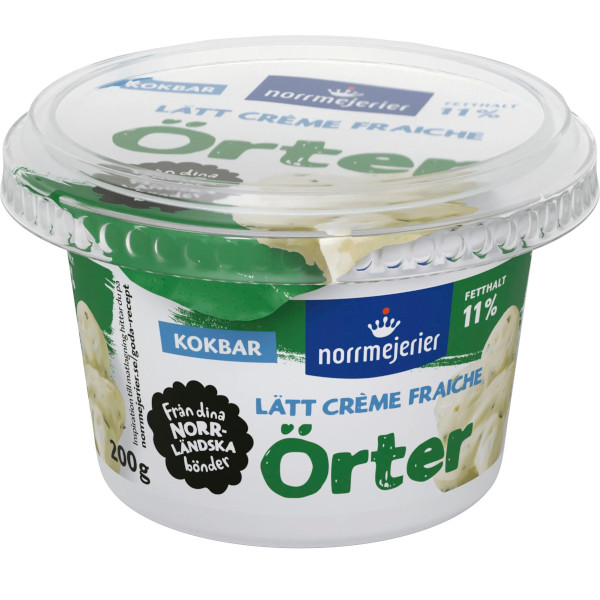 Norrmejerier Crème Fraiche Lätt Örter