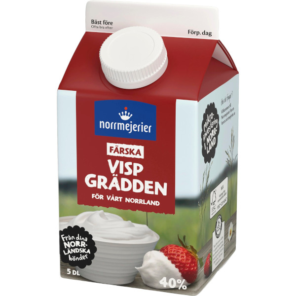 Norrmejerier Vispgrädden