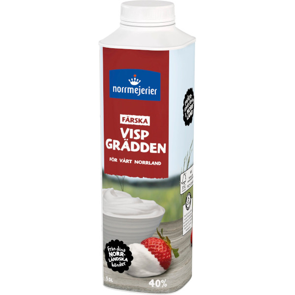 Norrmejerier Vispgrädden