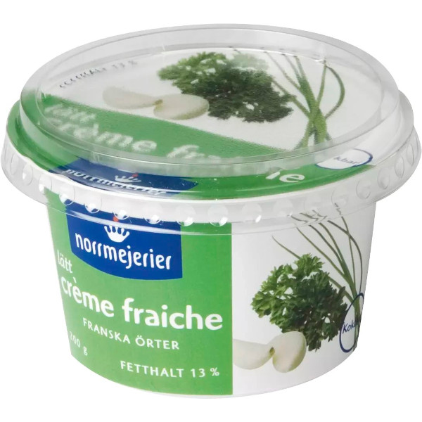 Norrmejerier Crème Fraiche Lätt Franska Örter