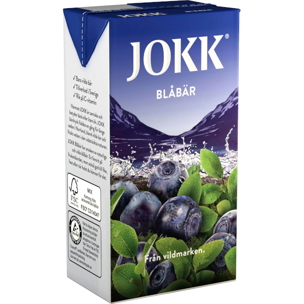 Jokk Bärdryck Blåbär Koncentrat