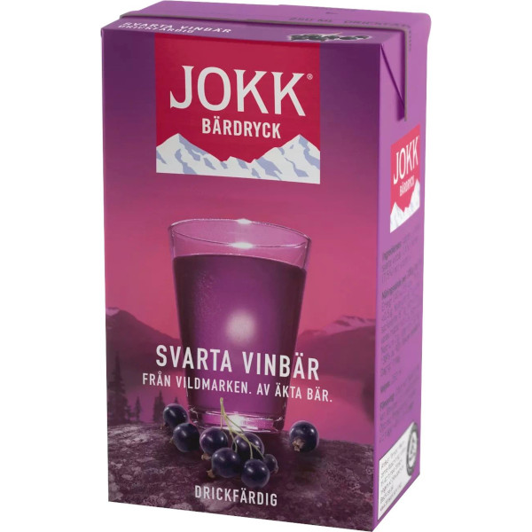 Jokk Bärdryck Svarta Vinbär