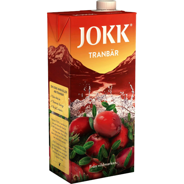 Jokk Bärdryck Tranbär