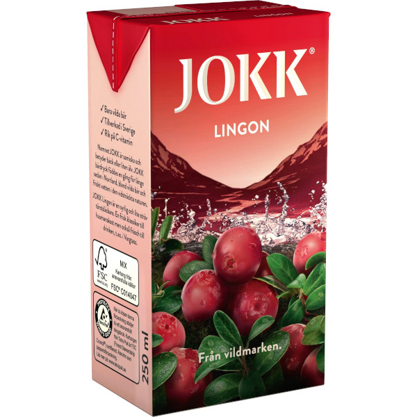 Jokk Bärdryck Lingon Koncentrat