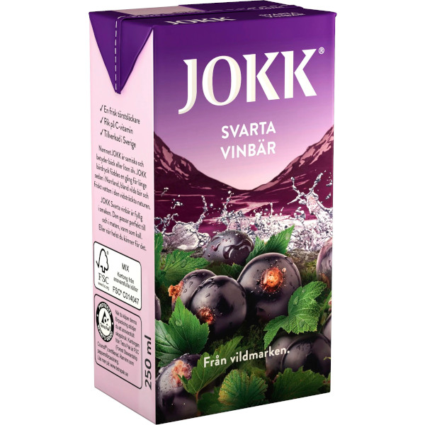 Jokk Bärdryck Svarta Vinbär Koncentrat