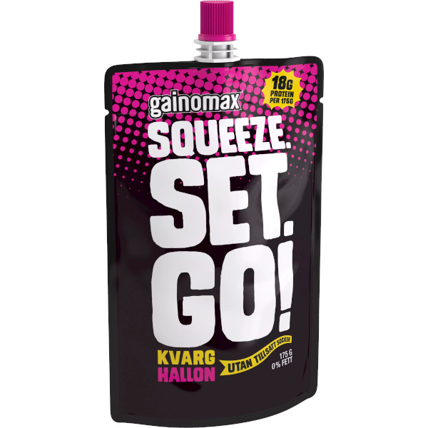 Gainomax Kvarg Squeeze Hallon