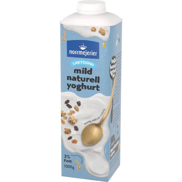 Norrmejerier Yoghurt Mild Naturell Laktosfri 3%