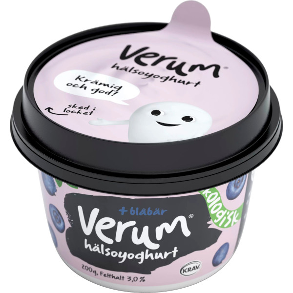 Verum Hälsoyoghurt Blåbär