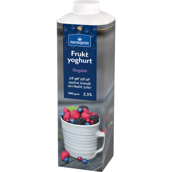 Norrmejerier Fruktyoghurt Skogsbär 2,5%
