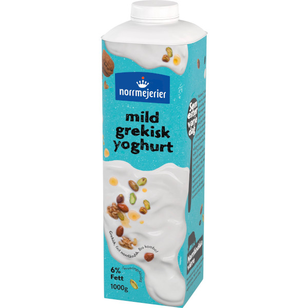 Norrmejerier Grekisk Yoghurt Mild 6%