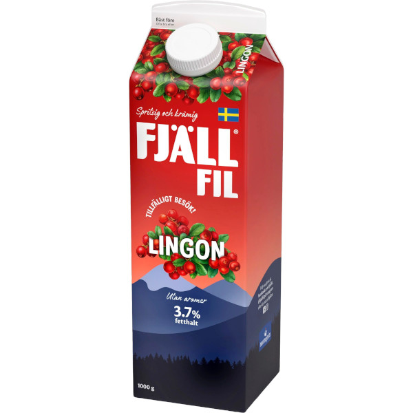 Fjällfil (Norrmejerier) Fil Lingon