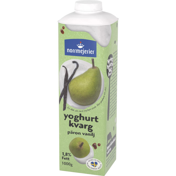 Norrmejerier Yoghurtkvarg Päron & Vanilj