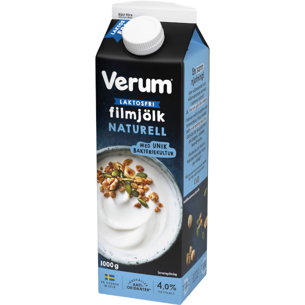 Verum Filmjölk Naturell Laktosfri