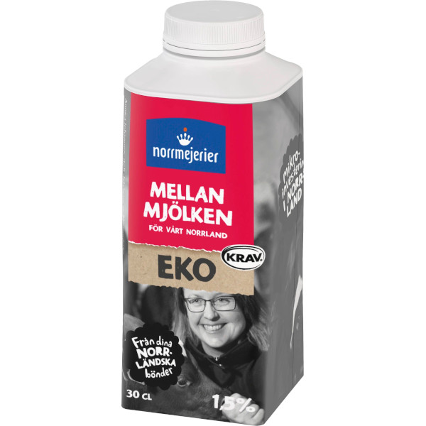 Norrmejerier Mellanmjölken Eko