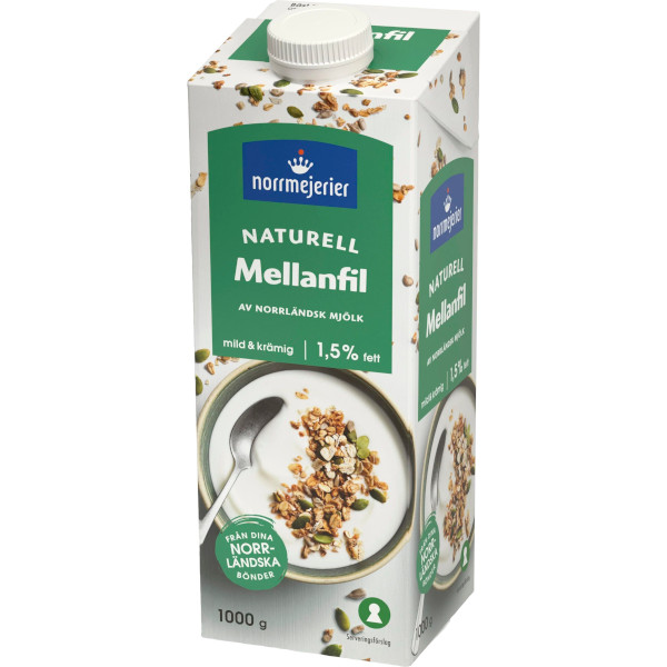 Norrmejerier Mellanfil Naturell