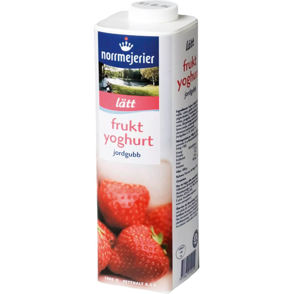Norrmejerier Fruktyoghurt Lätt Jordgubb