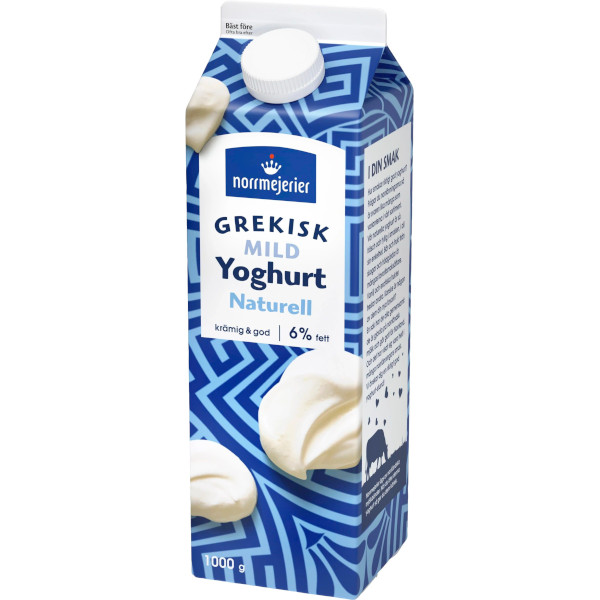 Norrmejerier Grekisk Yoghurt Mild 6%