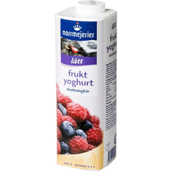Norrmejerier Fruktyoghurt Lätt Drottningbär