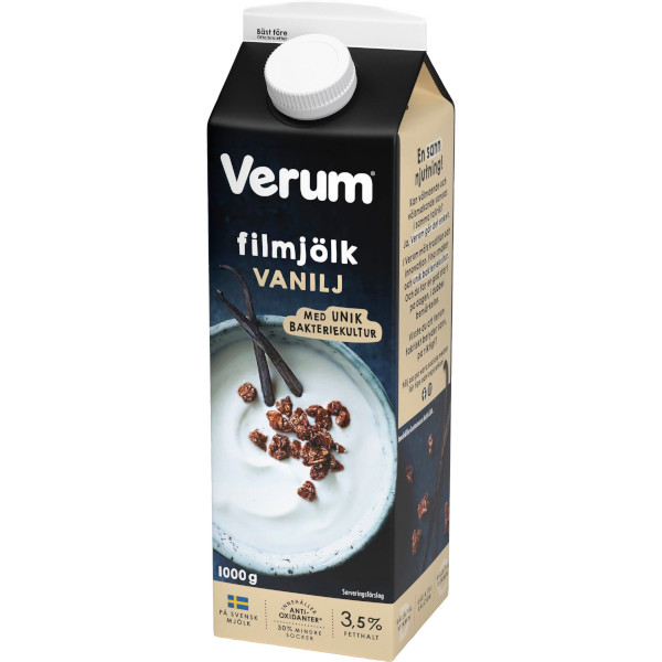 Verum Filmjölk Vanilj