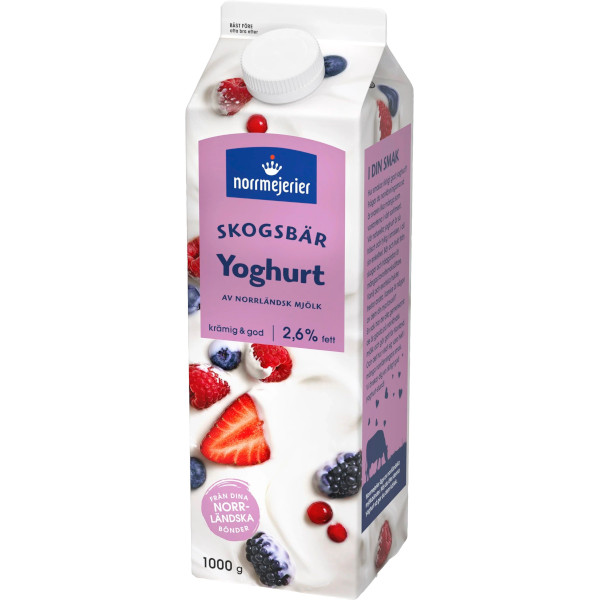 Norrmejerier Yoghurt Skogsbär